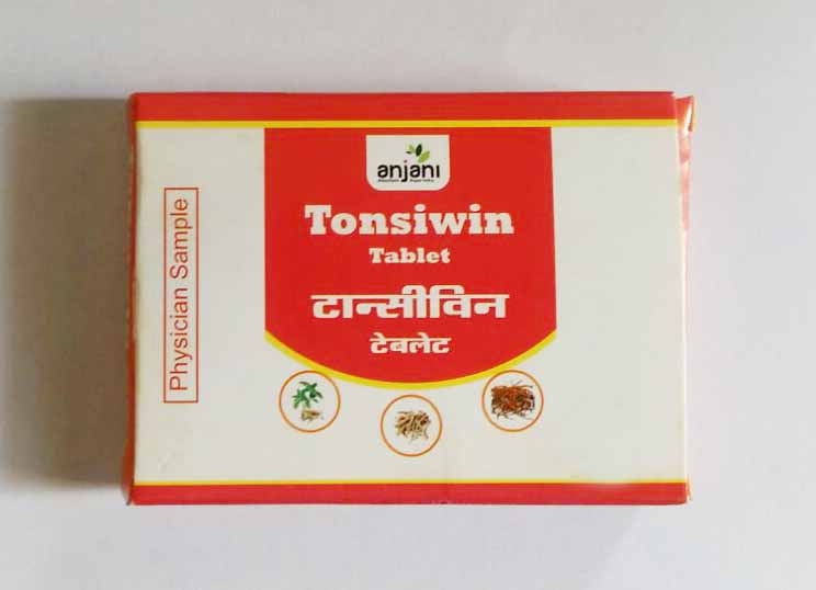 tonsiwin tablet 60 tab upto 20% off anjani pharmaeceuticals